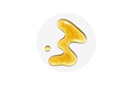 Close up of amino acids droplet
